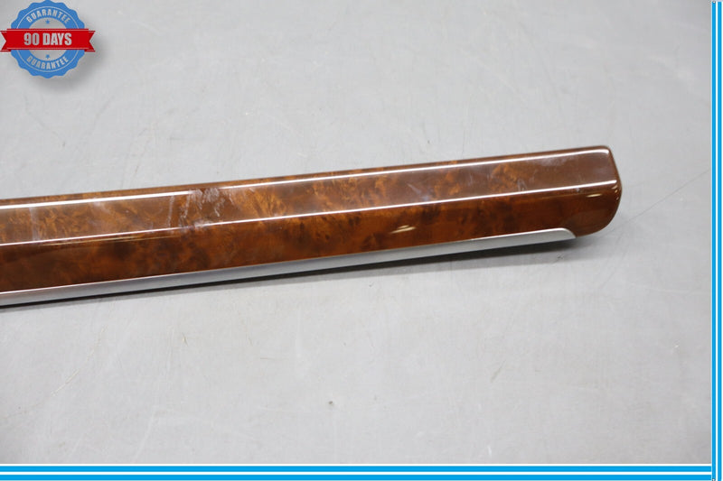 Load image into Gallery viewer, 07-15 Audi Q7 Rear Left Driver Side Door Panel Trim Cover Wood Grain Oem
