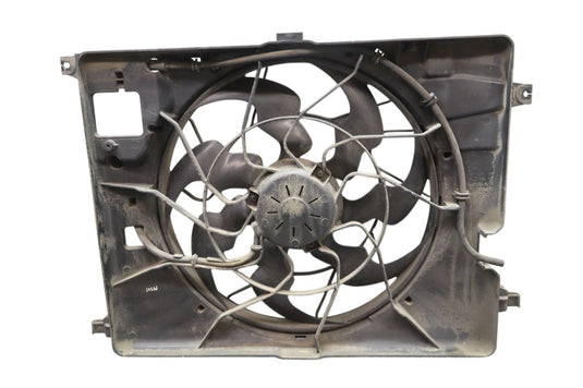 15-17 Hyundai Genesis G80 Engine Fan Radiator Shroud Motor Assembly Oem
