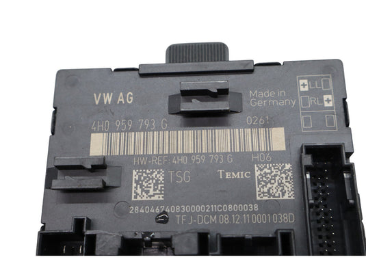 11-18 Audi A8 Quattro S8 Front Left Side Door Window Control Module Unit Oem