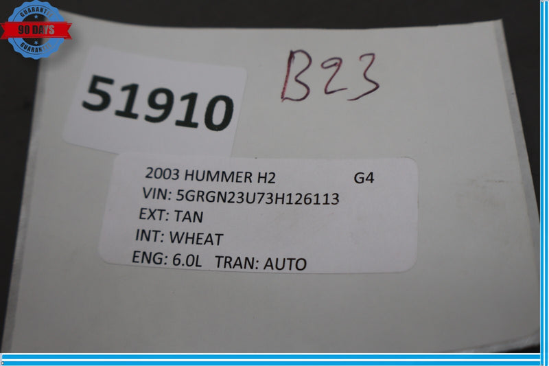 Load image into Gallery viewer, 03-07 HUMMER H2 Rear Left/Right Side Seat Lumber Heated Control Switch Oem
