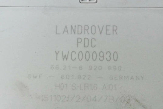 03-05 Land Rover Range Rover Park Assist Computer Control Module YWC000930 OEM