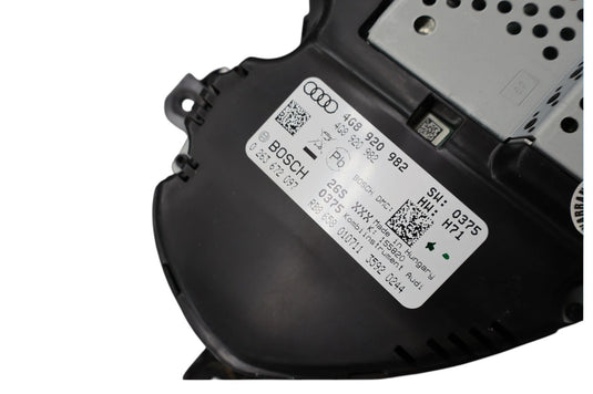 12-13 Audi A6 A6 Quattro A7 Instrument Cluster Gauge Speedometer Black OEM