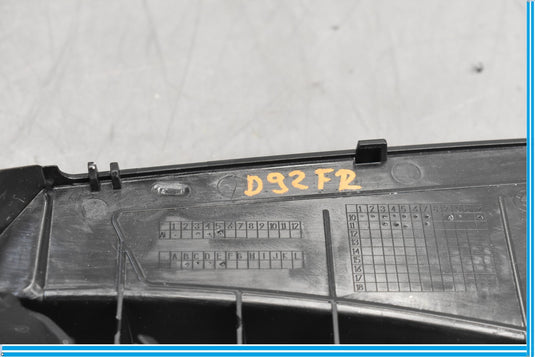 12-18 BMW F12 640i 650i Front Right Side Seat Switch Panel Support Bracket Oem
