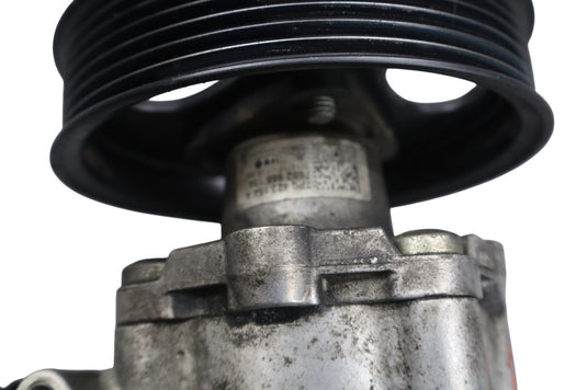 11-18 Porsche Cayenne 958 Engine Power Steering Pump W/ Pulley 7P0422154A Oem