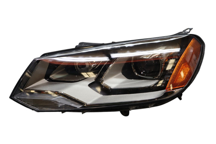 11-14 Volkswagen Touareg Left Driver Side Headlight Xenon LED AFS 7P1941751 Oem