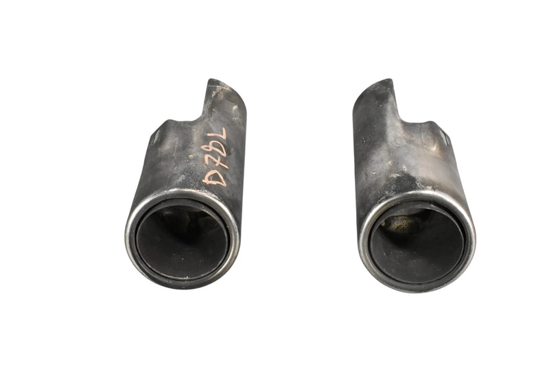 Load image into Gallery viewer, 04-06 Jaguar XJ8 XJR X358 Rear Right And Left Side Exhaust Muffler Tip Set Oem
