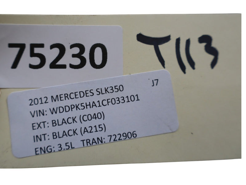 Load image into Gallery viewer, 05-20 Mercedes R172 SL400 SLK350 Convertible Top Left C Pillar Brace Support Oem
