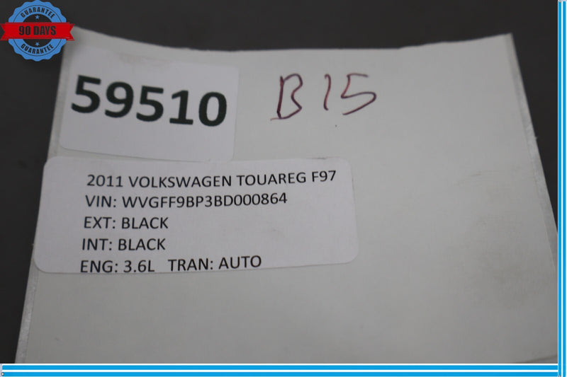 Load image into Gallery viewer, 11-15 Volkswagen VW Touareg Rear Console Lower Storage Bin Insert Tray Oem
