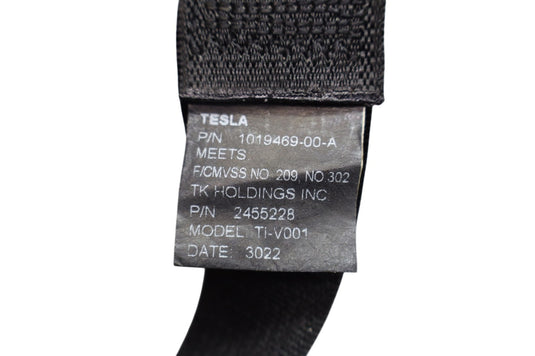 12-20 Tesla Model S Front Right Passenger Side Seat Belt Seatbelt Retractor Oem