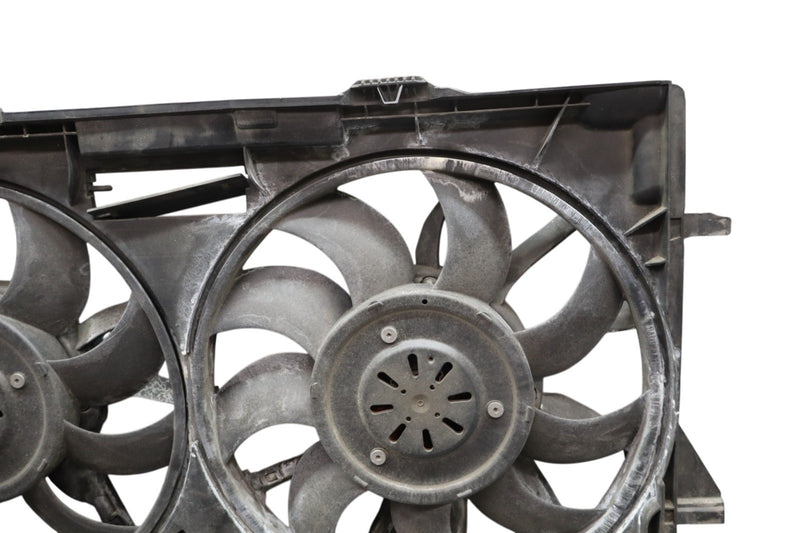 Load image into Gallery viewer, 12-18 Audi A6 A7 Quattro Front Dual Radiator Cooling Fan Assembly 4H0121003L Oem
