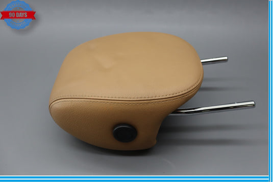 03-10 Porsche Cayenne Front Right Side Seat Headrest Head Rest Tan Oem