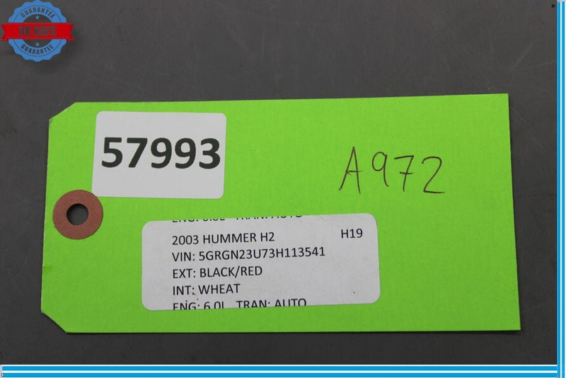 Load image into Gallery viewer, 03-07 Hummer H2 Rear Right Passenger Side Exterior Door Handle Oem
