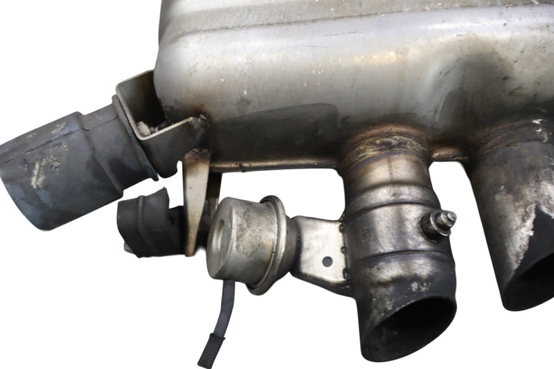 Load image into Gallery viewer, 09-12 BMW 750i 750Li F01 F02 Rear Left Driver Exhaust Muffler Silencer Oem
