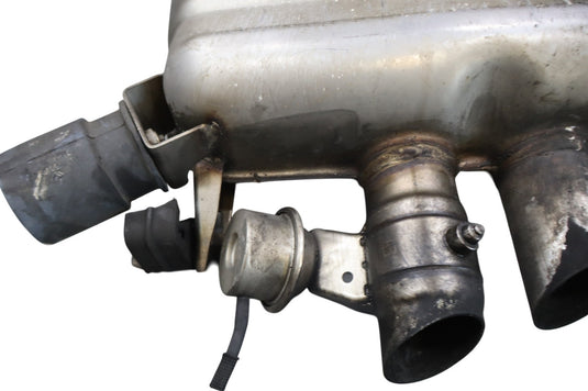 09-12 BMW 750i 750Li F01 F02 Rear Left Driver Exhaust Muffler Silencer Oem