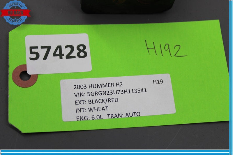 Load image into Gallery viewer, 03-07 HUMMER H2 Left Driver Side Roof Grab Grip Handle Black Oem
