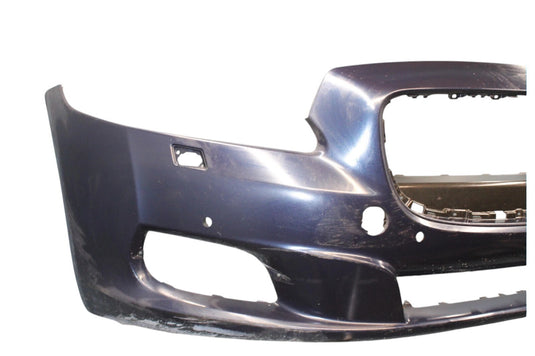 10-15 Jaguar XJ XJR Front Bumper Cover Shell Panel Assembly C2D5386XXX Black OEM