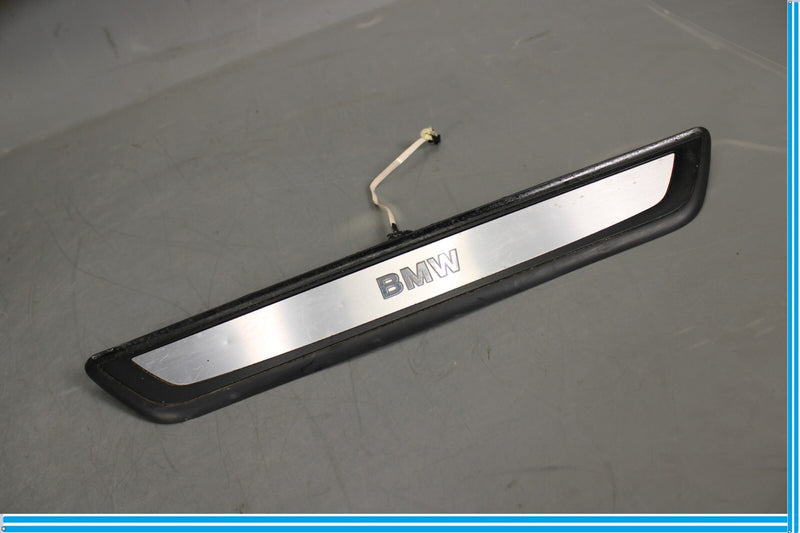 Load image into Gallery viewer, 10-15 BMW 750Li F01 F02 Front Right Side Door Sill Plate Molding Trim Oem
