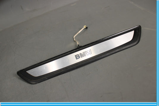 10-15 BMW 750Li F01 F02 Front Right Side Door Sill Plate Molding Trim Oem