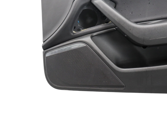 12-18 Audi A6 Quattro Front Right Passenger Side Interior Door Panel Black Oem
