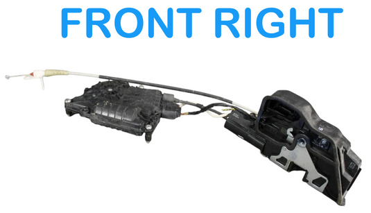 09-15 BMW 750i 750Li Front Right Exterior Door Lock Mechanism 51217229458 OEM
