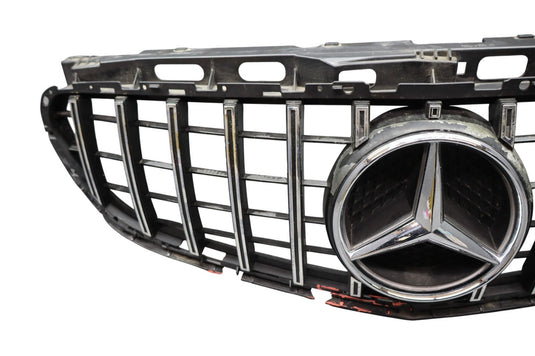 14-16 Mercedes W212 E350 E550 Front Grill Radiator Grille W/ Center Emblem Oem
