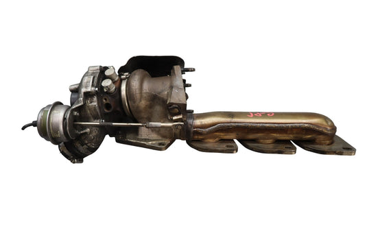 11-20 Mercedes GL550 M278 Left Side Turbocharger Turbo Charger Manifold Oem