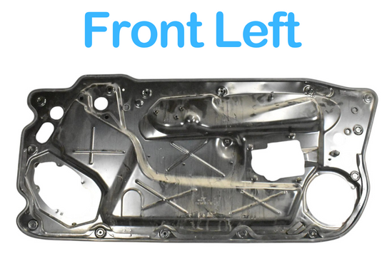 07-11 Bentley Continental Front Left Side Inner Door Panel Filler Plate Oem