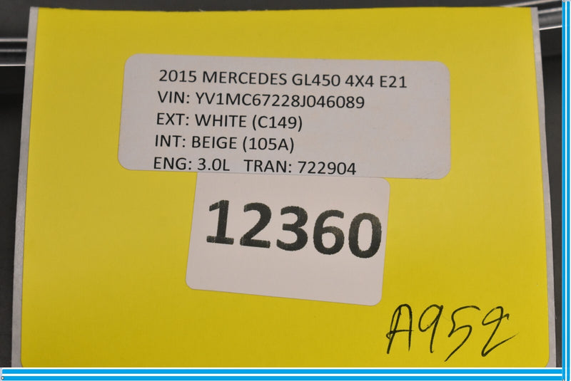 Load image into Gallery viewer, 13-16 Mercedes GL450 X166 Dash Panel Center Bezel Cover Trim Chrome Oem
