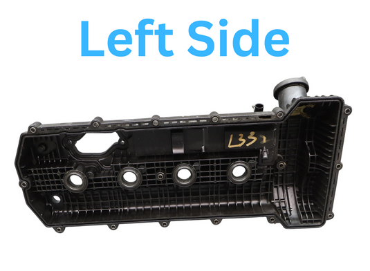 12-16 Hyundai Equus Sig Left Driver Side Engine Valve Cover Black Oem