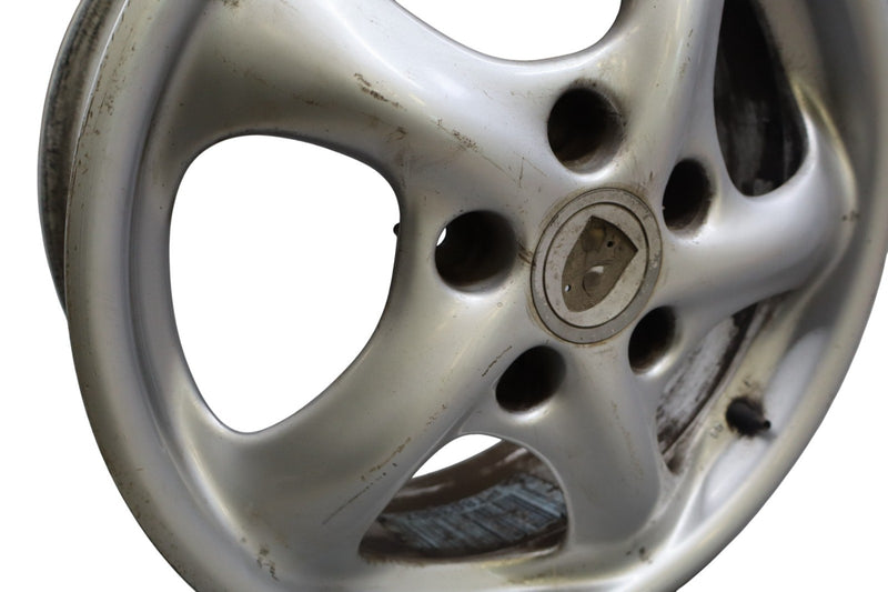 Load image into Gallery viewer, 97-05 Porsche Boxster 911 Front Alloy Wheel Rim Disc 17x7 17" R17 Silver Oem
