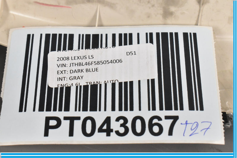 Load image into Gallery viewer, 07-12 Lexus XF40 LS460 Rear Left Driver Side Seat Trim Garnish 6255250060 Oem
