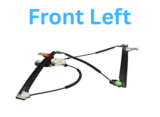 03-13 Maserati Quattroporte M139 Front Left Side Window Regulator Motor Oem