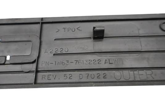 02-05 Ford Thunderbird Right Side Lower Door Well Seal Scuff Step Plate Trim Oem