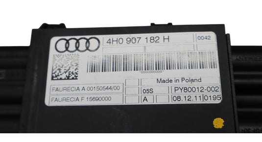 11-18 Audi A8 Quattro Front Right Passenger Side Seat Control Unit Oem