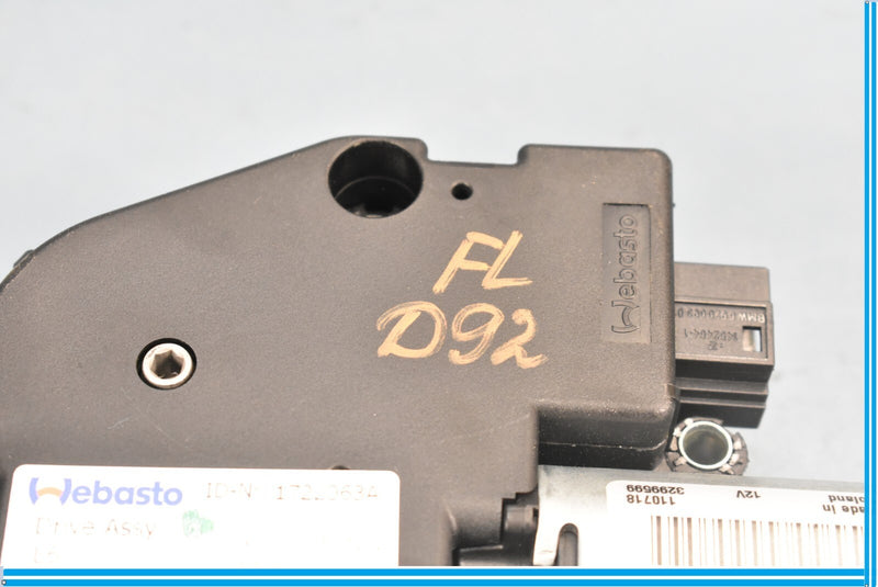 Load image into Gallery viewer, 12-18 BMW 650i Front Left Sunroof Sun Roof Shade Motor Oem
