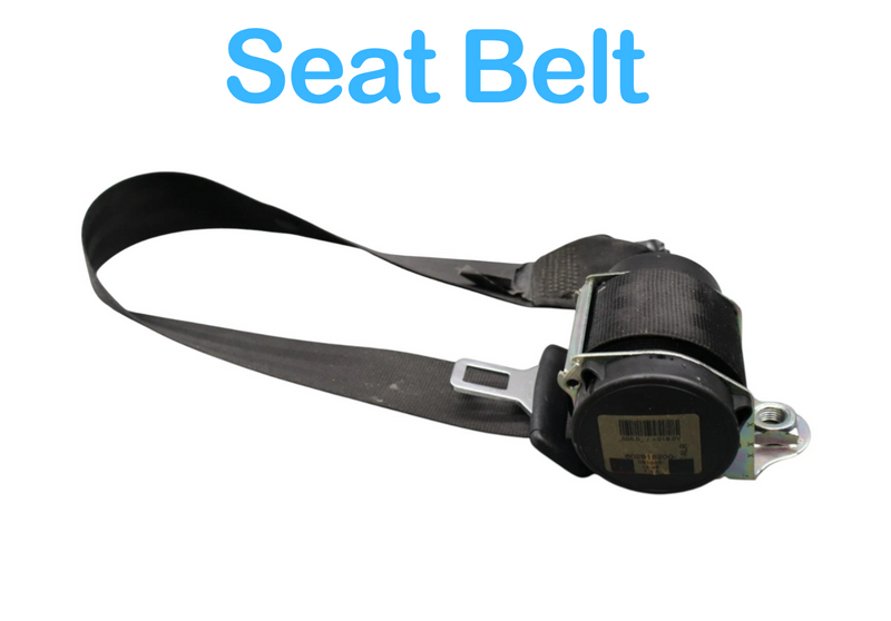 Load image into Gallery viewer, 06-13 Bentley Continental Flying Spur Rear Center Middle Seat Belt Black OEM
