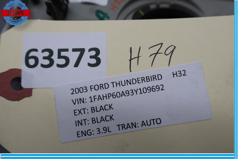 Load image into Gallery viewer, 02-05 Ford Thunderbird Dash Dashboard Ignition Switch Cover Trim Oem
