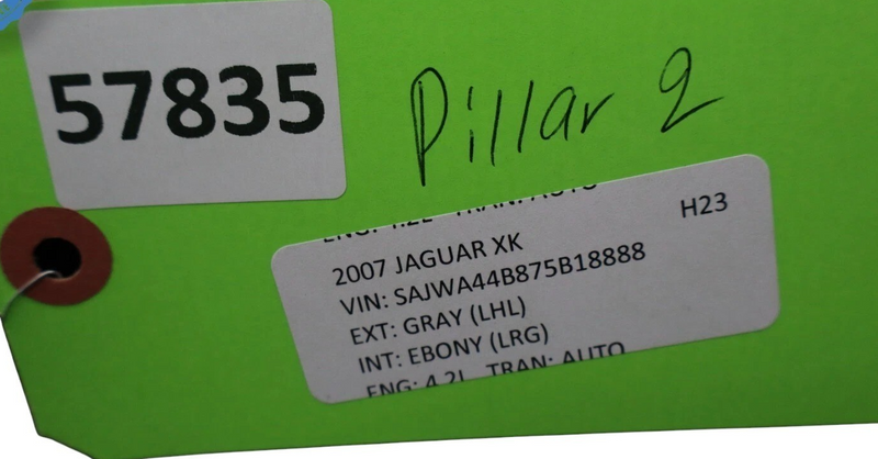 Load image into Gallery viewer, 2007 Jaguar X150 XKR XK Front Left Driver Side A Pillar Trim Panel 6W8303513 Oem
