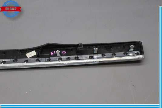 09-15 BMW 750Li F01 F02 Front Left Driver Side Door Molding Trim Ash Oem