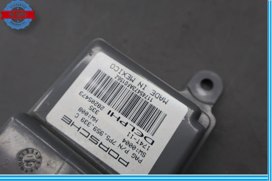 11-17 Porsche Cayenne Front Right Passenger Seat Occupant Sensor Module Oem