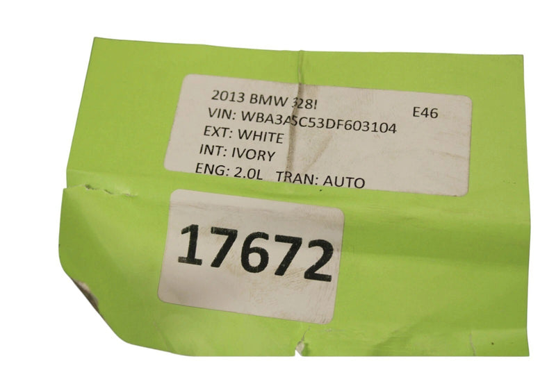 Load image into Gallery viewer, 12-18 BMW 328i 320i 420i F30 Rear Left Driver Side Door Window Auto Glass Oem
