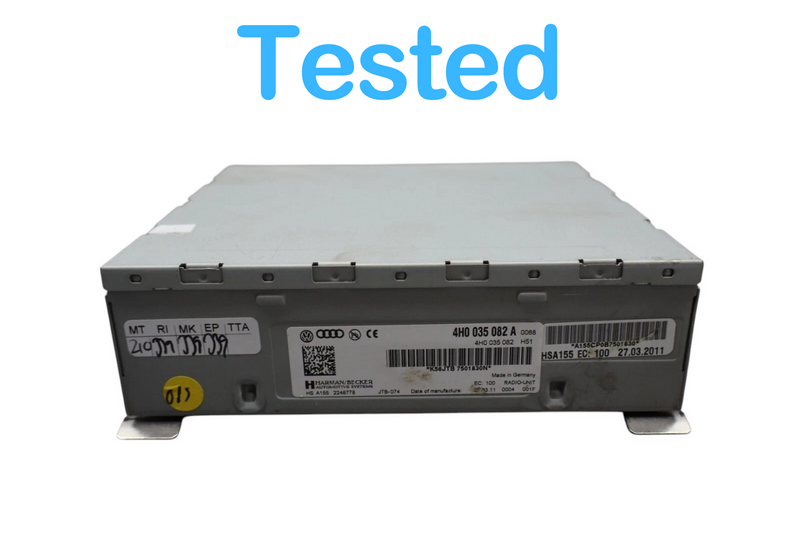 Load image into Gallery viewer, 2011 Audi A8 Quattro Audio Radio Receiver Head Trunk Satellite Mounted Tuner Oem
