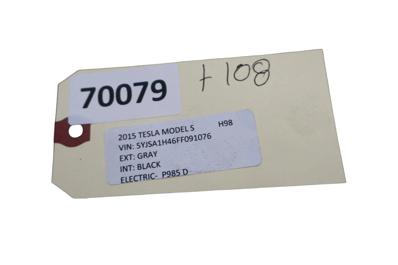Load image into Gallery viewer, 12-20 Tesla Model S Rear Right Pass Side 2nd Row Seat Bolster Cushion Black OEM
