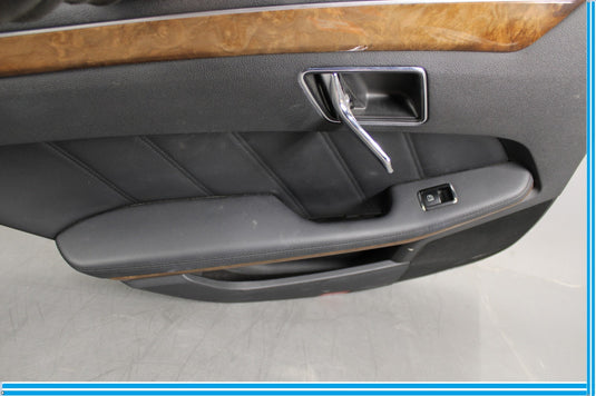 Mercedes W212 E-class DRIVER SIDE REAR LEFT INTERIOR INNER DOOR PANEL TRIM OEM