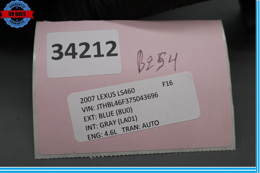 07-17 Lexus LS460 Engine Motor Bay Fuse Relay Junction Box Housing Oem