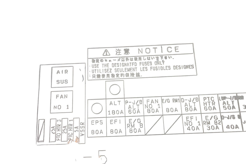 Load image into Gallery viewer, 07-09 Lexus XF40 LS460 LS460L Engine Fuse Relay Junction Box Upper Cover Oem
