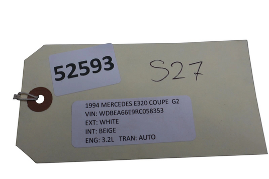 94-95 Mercedes E320 Front Left Driver Side Door Panel Trim OEM