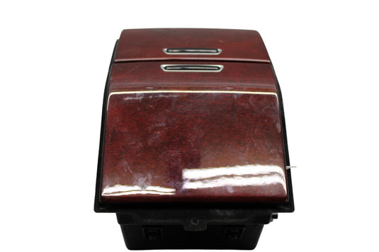 11-13 Hyundai Equus Center Console Storage Box Compartment Wood Grain Oem