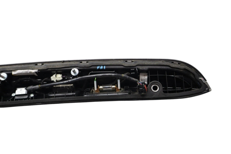 Load image into Gallery viewer, 14-17 Maserati Ghibli S Rear Trunk License Plate Light Cover Trim W/ Camera Oem
