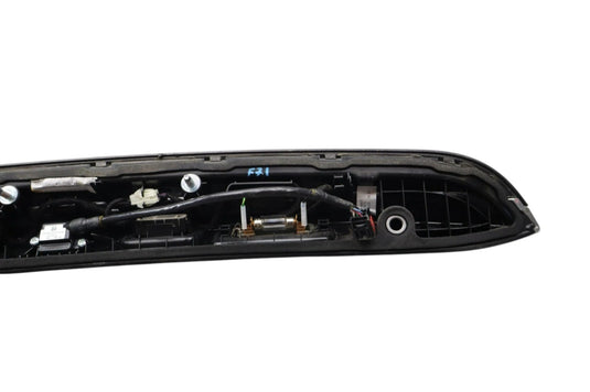 14-17 Maserati Ghibli S Rear Trunk License Plate Light Cover Trim W/ Camera Oem